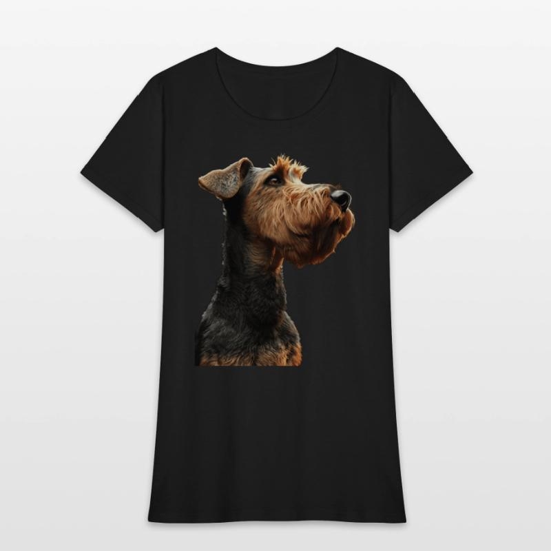 Airedale Terrier Womens T-Shirt