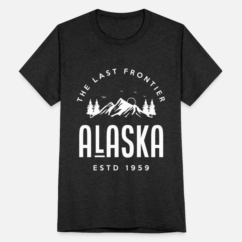 Alaska USA Frontier Unisex Tri-Blend T-Shirt