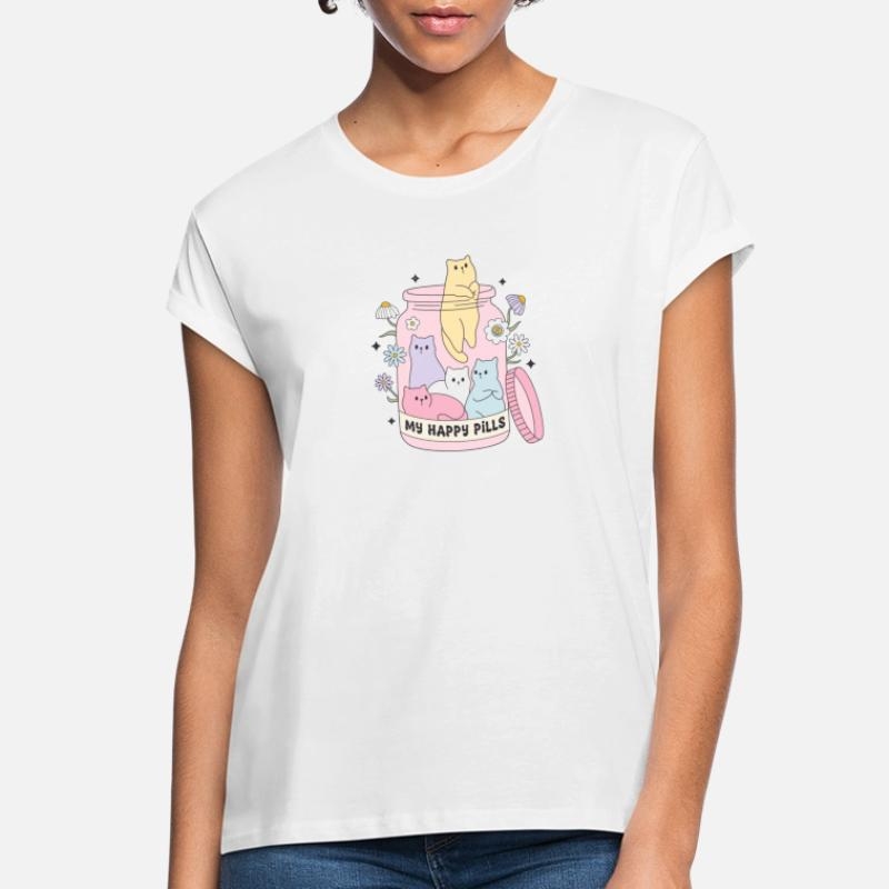 My Happy Pills Womens Loose Fit T-Shirt