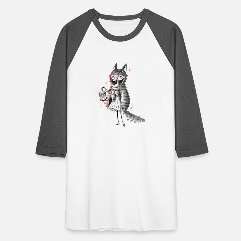Wolf girl Unisex Baseball T-Shirt